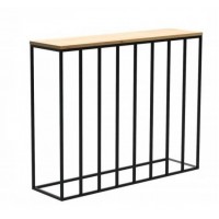 Консоль для дому в стилі Loft NS-409 830x1100x300 мм Черный Консоль для дому в стилі Loft NS-409 830x1100x300 мм Черный