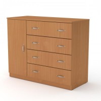 Комод для речей Компанит 4 1Б Бук