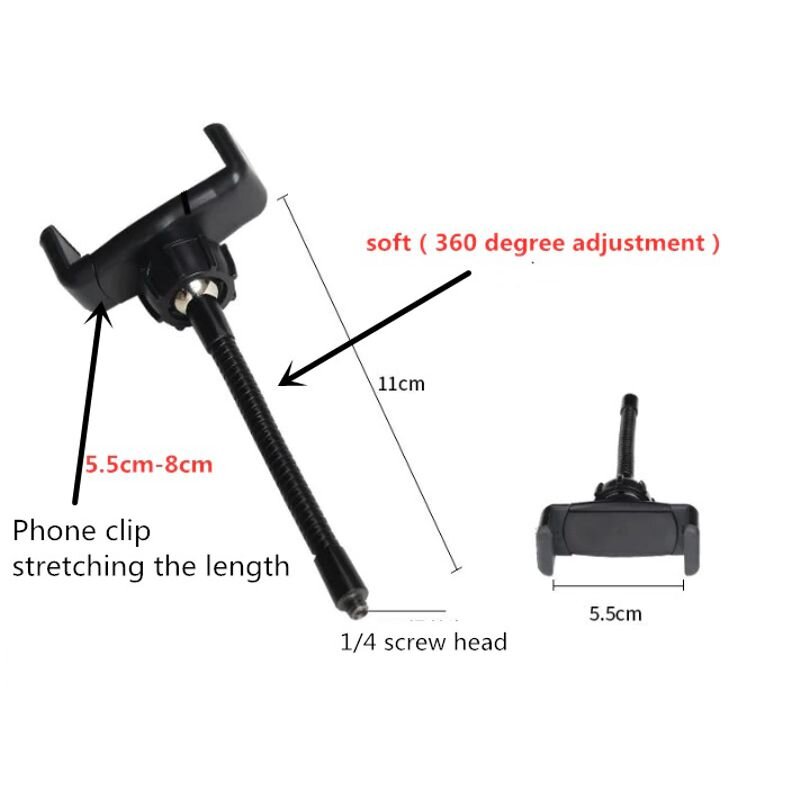 Селфі кільце світлодіодне на штативі з тримачем для телефону Selfie ring light, діаметром 26 см, 3 кольори підсвічування