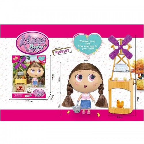 Кукла Kaibibi Baby 11.5х7.5х12 см Разноцветный (97280)
