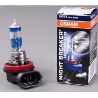 Автолампа OSRAM H11 64211NBU NightBreakerUnlimited +110% 55W 12V PGJ19-2 10X10X1