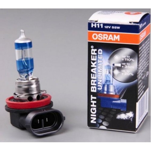 Автолампа OSRAM H11 64211NBU NightBreakerUnlimited +110% 55W 12V PGJ19-2 10X10X1 в інтернет супермаркеті PbayMarket!