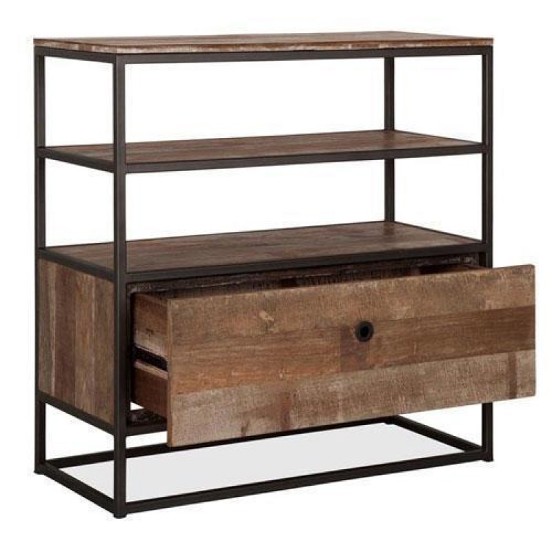 Комод Loft NS-279 930x900x400 мм Чорний