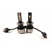 Комплект LED ламп HeadLight FocusV H7 (PX26d) 40W 12V з активним охолодженням