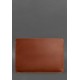 Шкіряний чохол для MacBook 14 дюйм Світло-коричневий Crazy Horse BlankNote