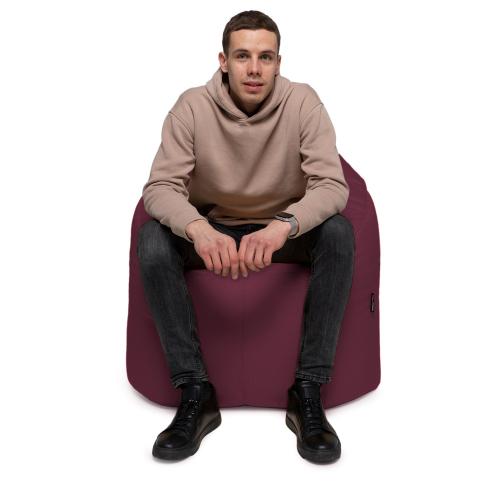 Крісло Мішок Міо Оксфорд 75х80 Студія Комфорту Бордовий Крісло Мішок Міо Оксфорд 75х80 Студія Комфорту Бордовий