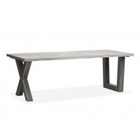 Обідній стіл у стилі Loft NS-1249 780x1800x700 мм Черный Обідній стіл у стилі Loft NS-1249 780x1800x700 мм Черный