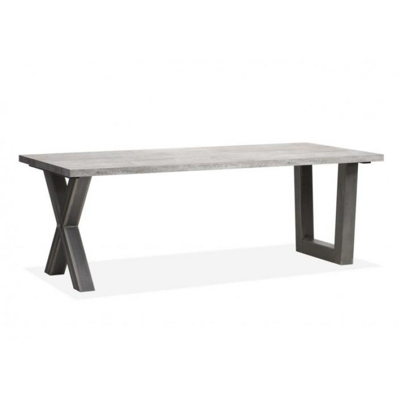 Обідній стіл у стилі Loft NS-1249 780x1800x700 мм Черный