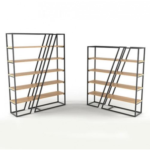 Стелаж GoodsMetall у стилі Лофт 1800х1500х400 СТЖ126 Стелаж GoodsMetall у стилі Лофт 1800х1500х400 СТЖ126