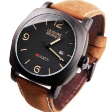 Чоловічий наручний годинник Curren Leisure Series Brown (2104618464)