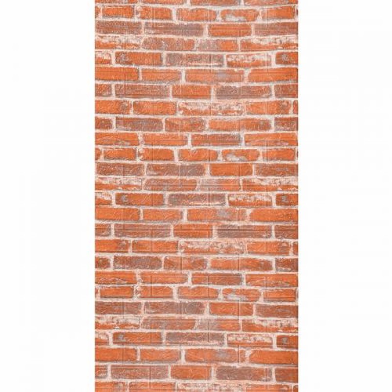 Самоклеюча 3D панель під руду катеринославу цеглу Sticker Wall 3080х700х3мм