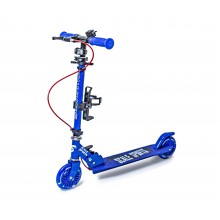 Двоколісний самокат Scale Sports SS-31 складане, ручне гальмо, Led-ліхтарик Dark Blue (1411298538)