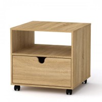 Стіл журнальний МГ-7 Компаніт Дуб сонома (60х60х58,2 см) Стіл журнальний МГ-7 Компаніт Дуб сонома (60х60х58,2 см)