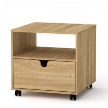 Стіл журнальний МГ-7 Компаніт Дуб сонома (60х60х58,2 см)