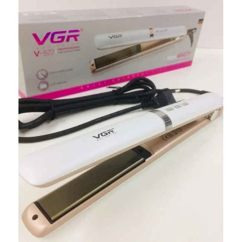 Праска для випрямлення волосся плойка VGR V-522 45 Вт