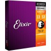 Струни для акустичної гітари Elixir 11182 Nanoweb 80/20 Bronze Acoustic HD Light 13/53