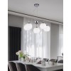 Люстра Candellux Larix 58x115 см Хром (35-23841)