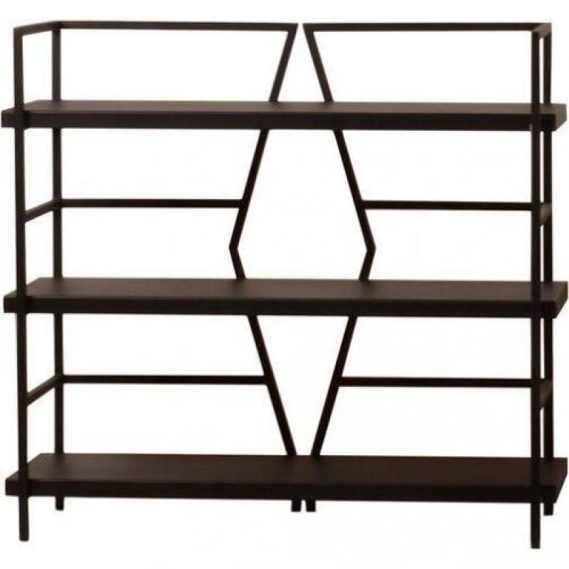 Стелаж для зберігання в стилі Loft NS-1626 1730x1500x350 мм Черный