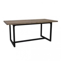 Обідній стіл у стилі Loft NS-1233 780x1600x700 мм Черный Обідній стіл у стилі Loft NS-1233 780x1600x700 мм Черный
