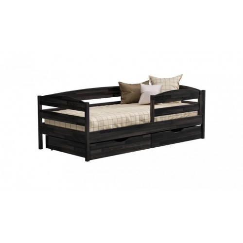 Ліжко дерев'яне Estella Нота Плюс 90х190 см Венге Щит Л2.5 (7301614028)