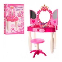 Ігровий набір LimoToy Салон краси 8х56х70 см Рожевий (661-21) Ігровий набір LimoToy Салон краси 8х56х70 см Рожевий (661-21)