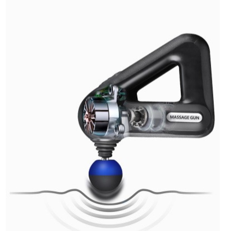 Масажер No Brand Sk-8890 2500 mAh 12 насадок Чорний (1460356420)