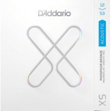 Струни для акустичної гітари D'Addario XSAPB1253 Phosphor Bronze Light Acoustic Guitar Strings 12/53