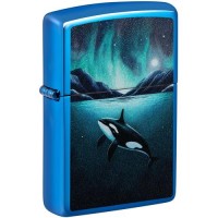 Запальничка бензинова Zippo Whale Design (48984) Запальничка бензинова Zippo Whale Design (48984)