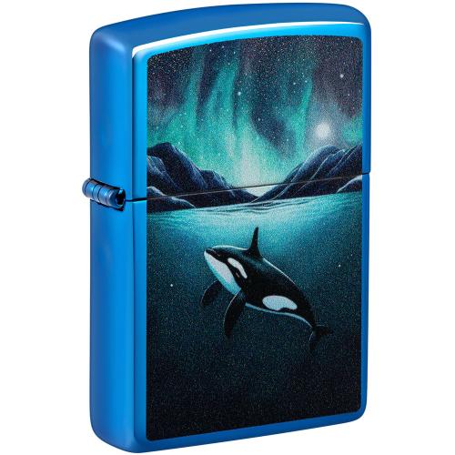 Запальничка бензинова Zippo Whale Design (48984) Запальничка бензинова Zippo Whale Design (48984)