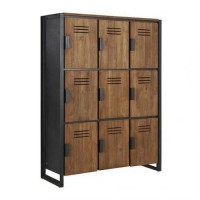 Шафа для зберігання в стилі Loft NS-2235 1630x1200x400 мм Черный Шафа для зберігання в стилі Loft NS-2235 1630x1200x400 мм Черный