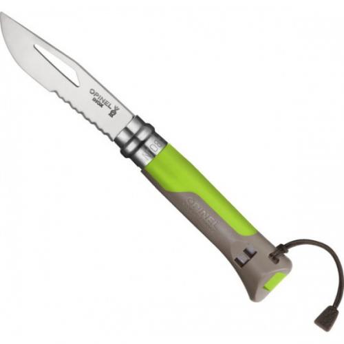 Ніж Opinel №8 Outdoor зелений нержавіюча сталь (001715) Ніж Opinel №8 Outdoor зелений нержавіюча сталь (001715)