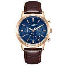 Годинник чоловічий наручний Lee Cooper Coffee Золотий (2598084692)
