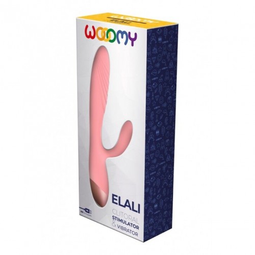 Вібратор-кролик Wooomy Elali Pink Rabbit Vibrator в інтернет супермаркеті PbayMarket!