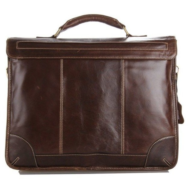 Сумка чоловіча Vintage 14085 для ноутбука Коричнева, Коричневий