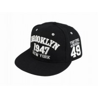 Бейсболка peaked cap BROOKLYN YM One sizе Чорний (23203)