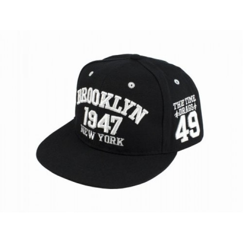 Бейсболка peaked cap BROOKLYN YM One sizе Чорний (23203) в інтернет супермаркеті PbayMarket!