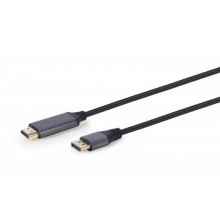 Кабель Cablexpert (CC-DP-HDMI-4K-6) DisplayPort-HDMI 1.8м, чорний