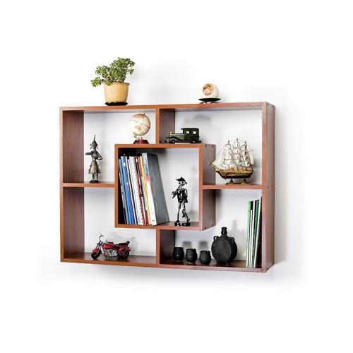 Полиця навісна Тиса Мебель П-7 Вишня оксфорд 695x220x930 мм Полиця навісна Тиса Мебель П-7 Вишня оксфорд 695x220x930 мм