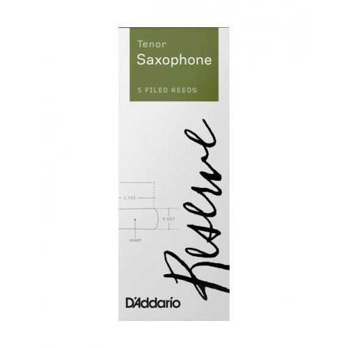Тростини для саксофону тенор D'Addario DKR0530 Reserve Tenor Saxophone Reeds #3.0 - 5-Pack Тростини для саксофону тенор D'Addario DKR0530 Reserve Tenor Saxophone Reeds #3.0 - 5-Pack
