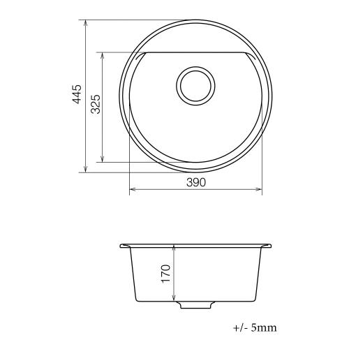 Кухонна Мийка Vankor Easy Emr 01.45 Gray + Сифон Vankor в інтернет супермаркеті PbayMarket!