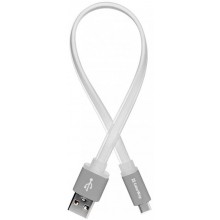 Кабель ColorWay USB-USB Type-C, 0.25м White (CW-CBUC001-WH)