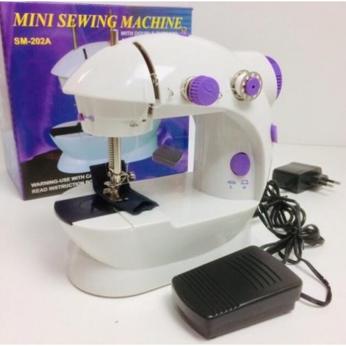 Машинка швейна MINI SEWING MACHINE SM-202A Біла в інтернет супермаркеті PbayMarket!