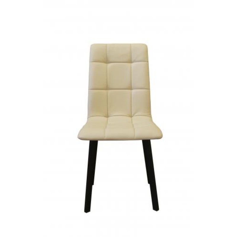 Стілець Max's furniture Мічіган 01 Чорний/Бежевий