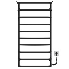 Рушникосушарка електрична Юність П10 500х1000 Deffi Чорний JD03 (C.YU.100.50.10.E.B.R.1)