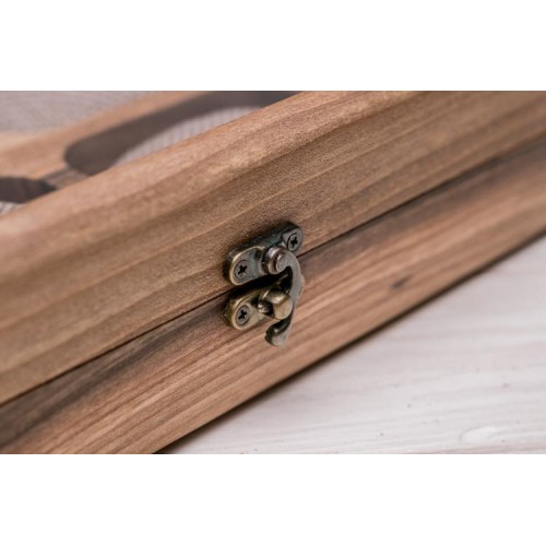 Органайзер на 8 комірок для зберігання наручних годинників ecoWalnut 7х35х18 см Органайзер на 8 комірок для зберігання наручних годинників ecoWalnut 7х35х18 см