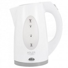 Електричний чайник 1.8 л Adler AD 1208 білий