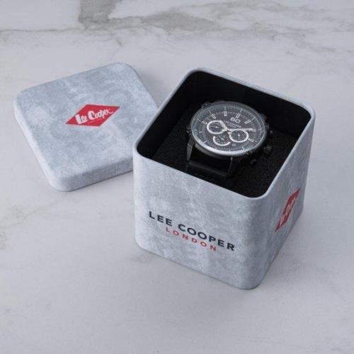 Годинник чоловічий водостійкий наручний Lee Cooper Wolf Чорний (2492688305) Годинник чоловічий водостійкий наручний Lee Cooper Wolf Чорний (2492688305)