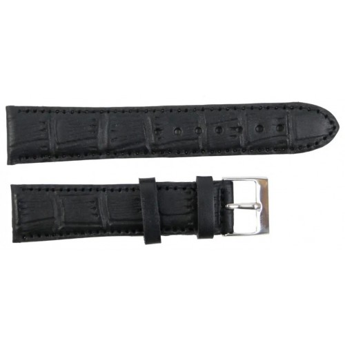 Ремінець для годинника Mykhail Ikhtyar 20х1.8х2 см Чорний (S619-20S black) Ремінець для годинника Mykhail Ikhtyar 20х1.8х2 см Чорний (S619-20S black)