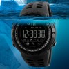 Наручний годинник чоловічий Skmei Clever II 1250 Black (1436)