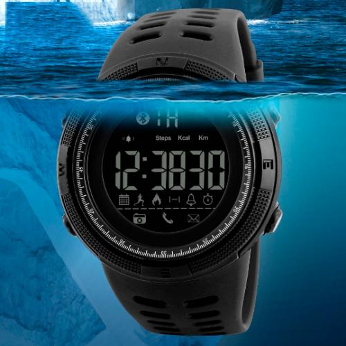 Наручний годинник чоловічий Skmei Clever II 1250 Black (1436) Наручний годинник чоловічий Skmei Clever II 1250 Black (1436)